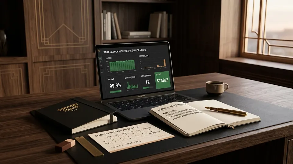 Dashboard di monitoraggio per la fase di supporto post-lancio